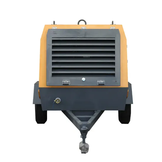 Portable 185 Cfm Compression Diesel Driven Two Stage 23kw-70kw Screw Air Compressor Engine Motor for Mining Industrial Use