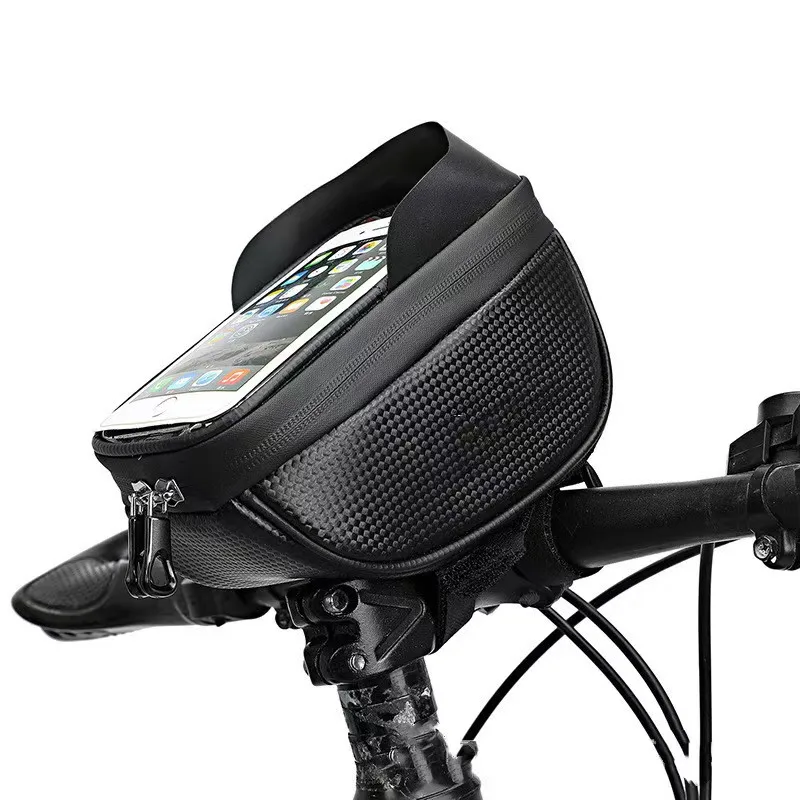 Bike/Bicycle Phone Front Frame Bag Waterproof Tube Bag Cycling Pouch Bike Accessories