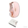 amoladora de uñas rosa