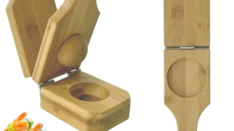 Sanfiyya Tostonera Holz - Plantain Press Für Tostones 16x6x6cm