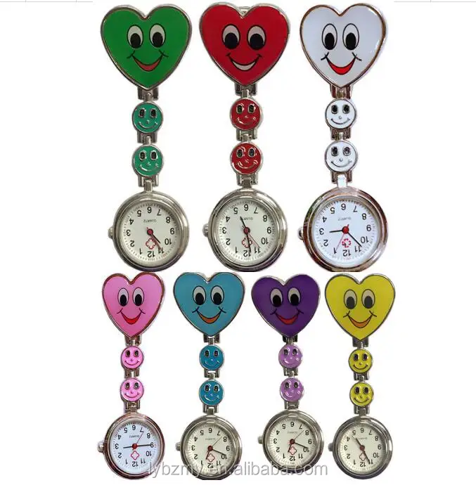 heart fob watch