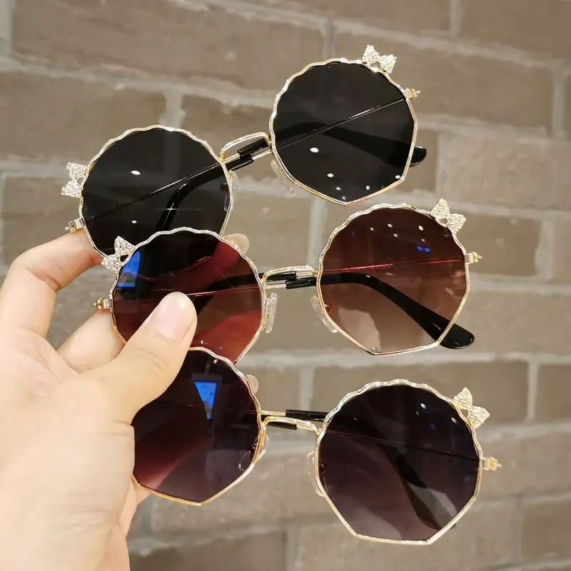 Trendy Kids Bowknot UV400 Sunglasses