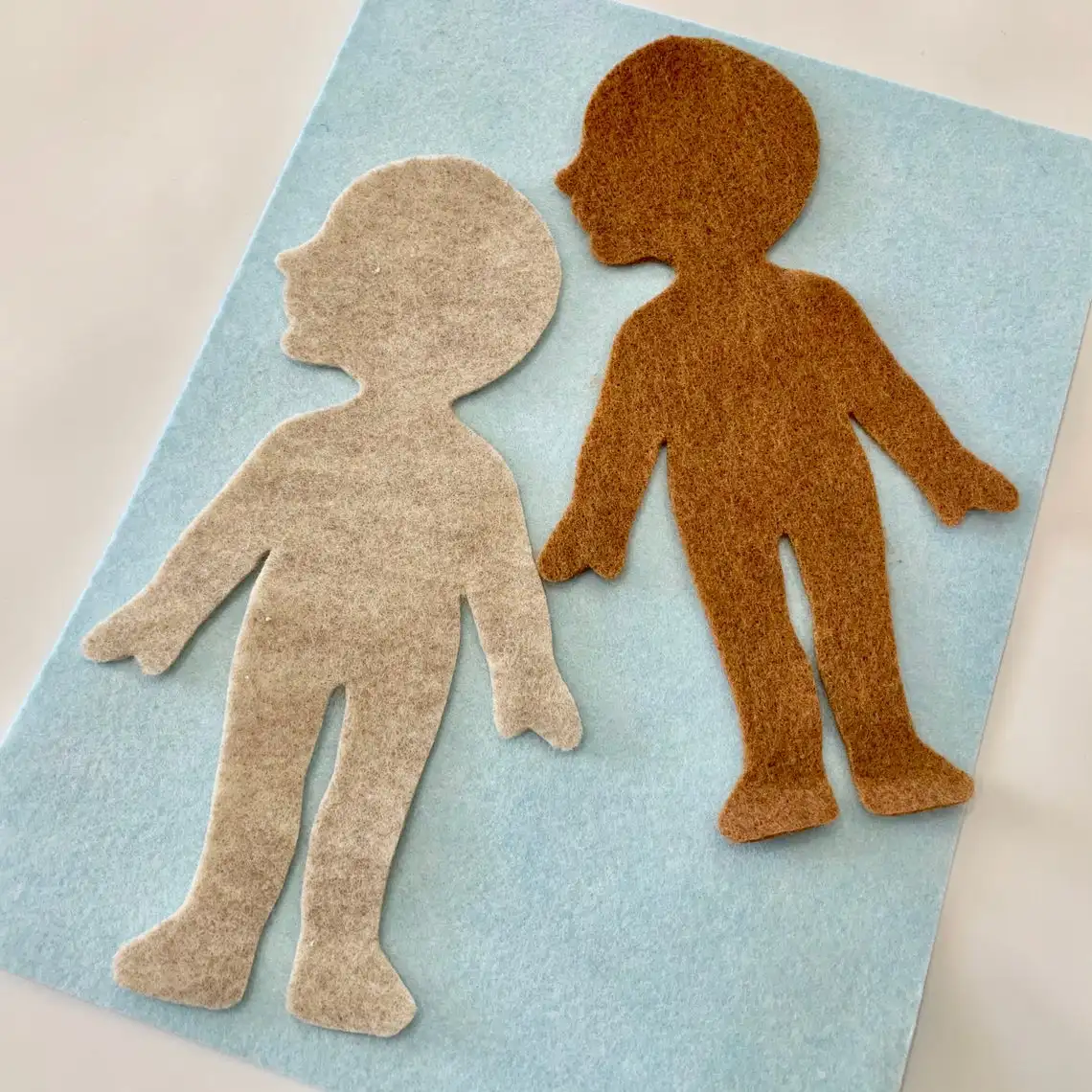 Handmade Activity My Body Puzzle 2023 Educational Toys Science Montessori Human Anatomy Felt Board