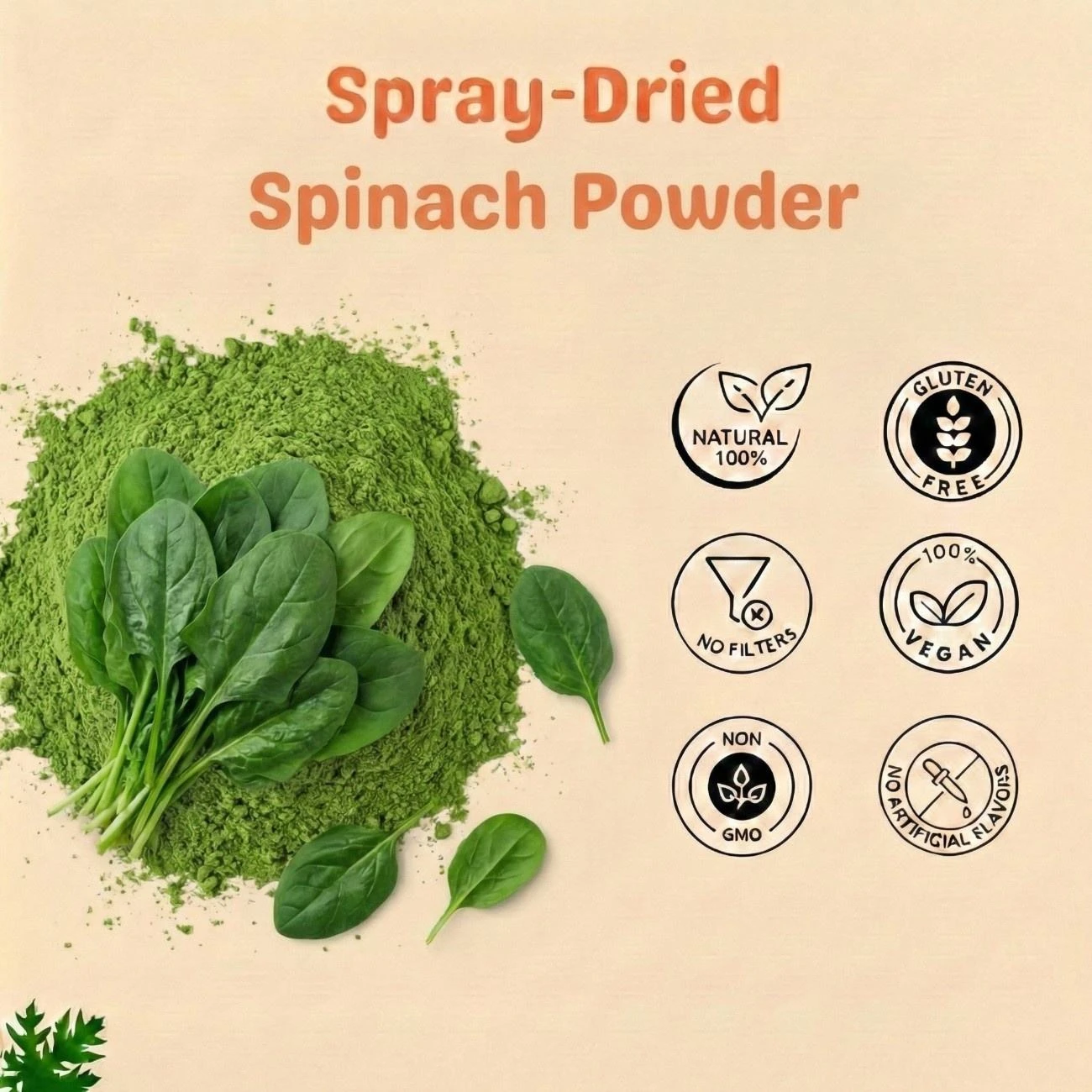 Spinach Powder - Bulk Wholesale from China Factory H087d0707381b4c289d23c7ca618cfea4u