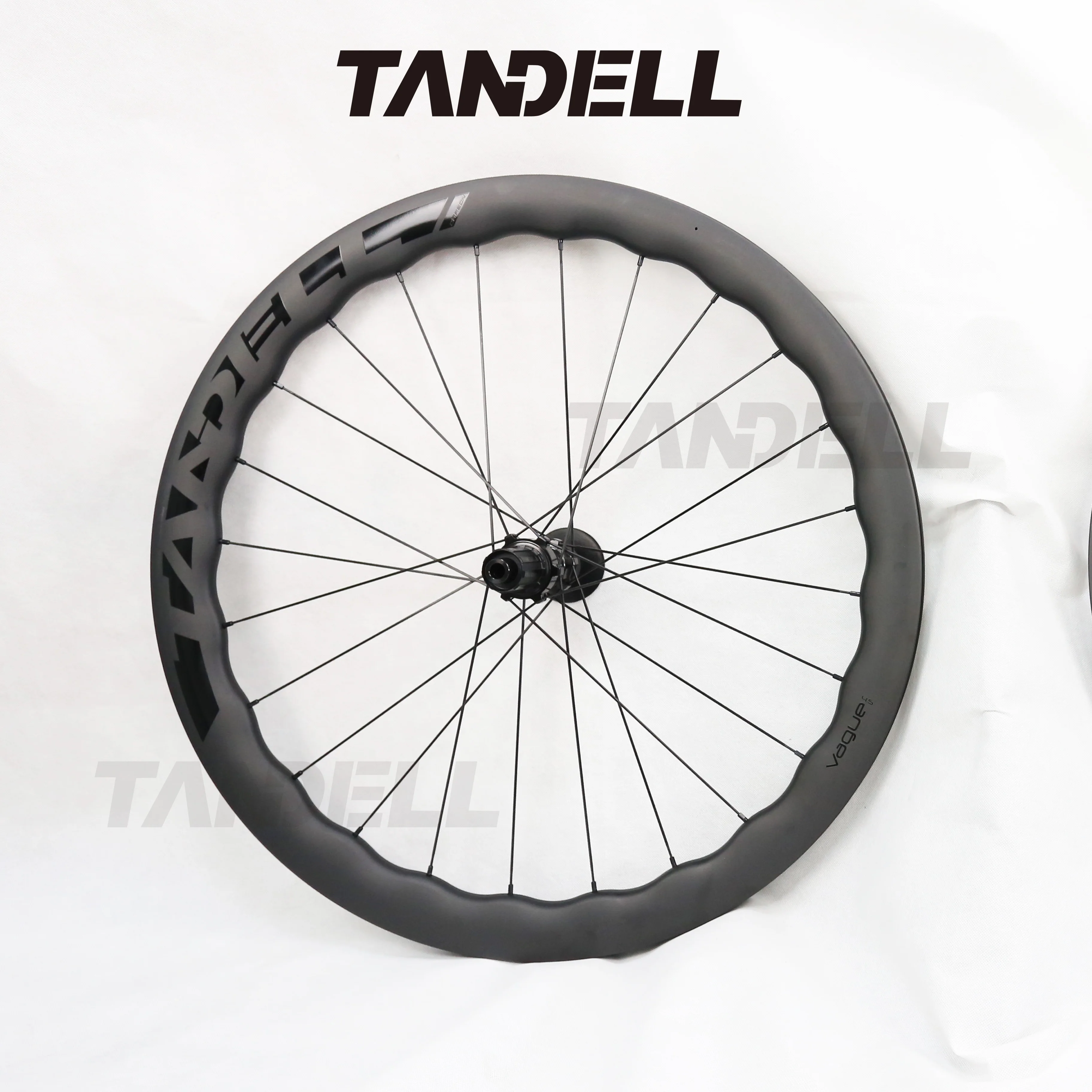 2024 Tandell 50mm Wave Carbon Wheel - 700c Road Bike OEM