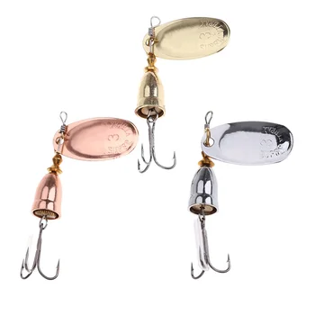 4g 5g 6g 9g 10g 16g 19g Artificial Hard Metal Spoon Lures Fishing Spinner Lures With Treble Hooks Fishing Flasher Spoon – Metal Jig – view 3