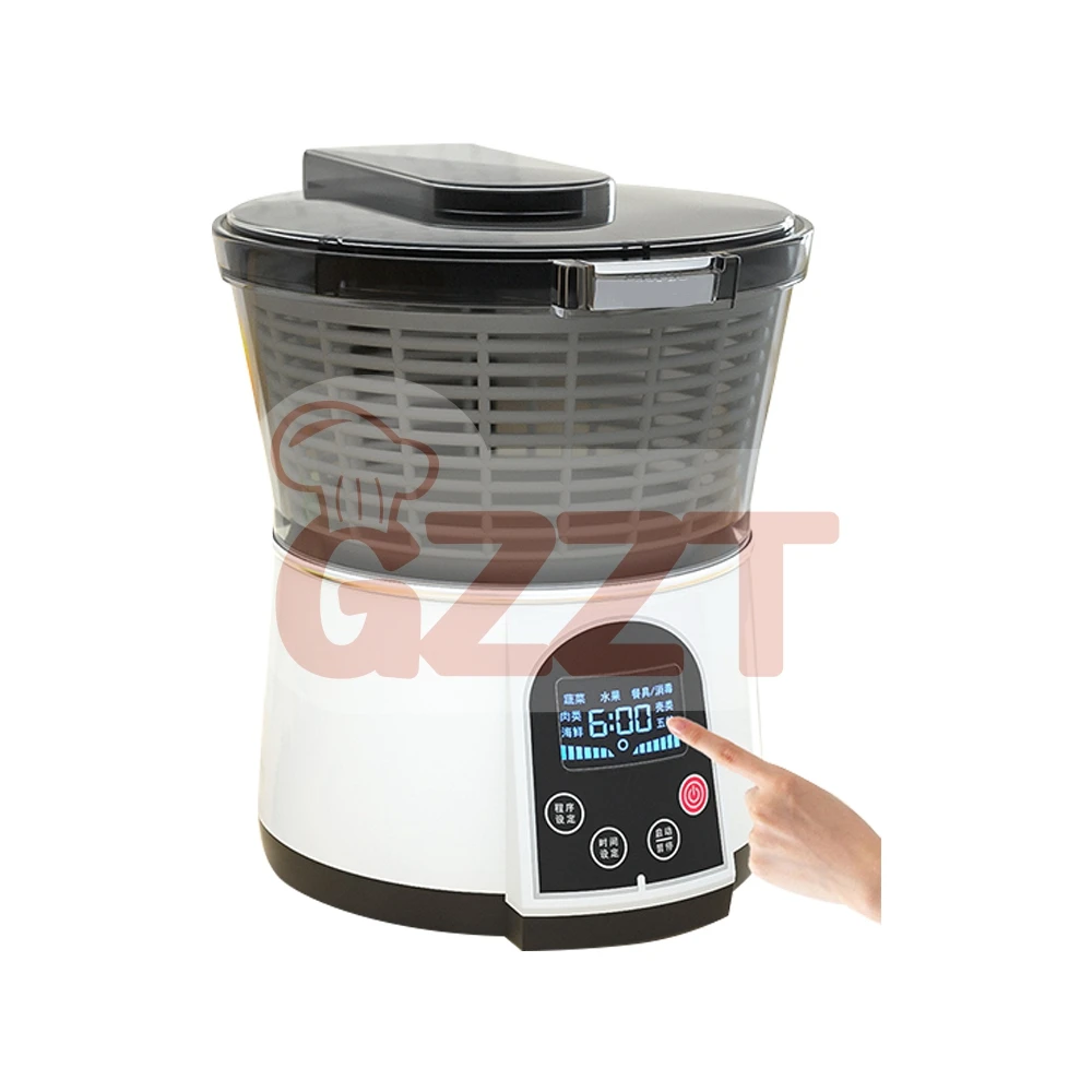 Home Ultrasonic Clean Food Machine Fruit Cleaner Dryer Multi-Function Brush Root Vegetable Washer Fruit and Vegetable Sterilizer