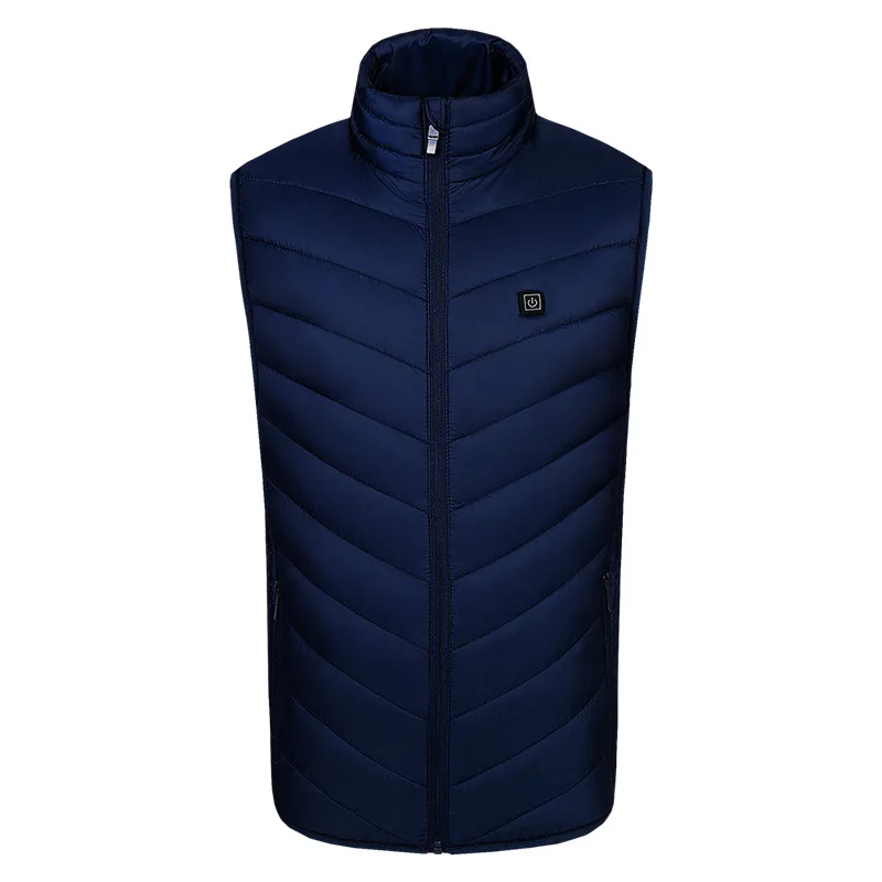 REORIAFEE Heating Vest Unisex Outdoor Warm With 2 Heating Zones Electric Heated Coat Without Power Bank Usb Rechargeable Washable Winter Hiking Vest Red X
