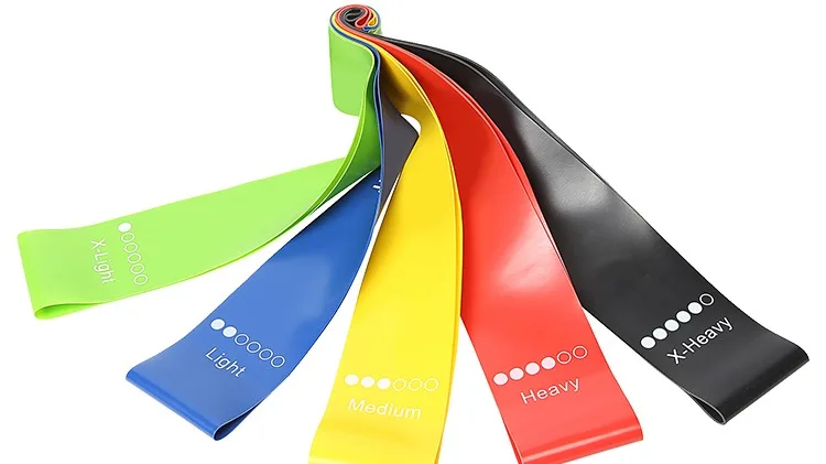 Topko Latex Or Tpe Resistance Exercise Band Custom Logo Level Resistance Band Loops Buy