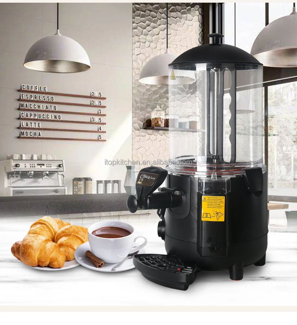 Wholesale Commercial Home Drink Beverage Warmer 5L Hot Chocolate Dispenser  Machine From m.