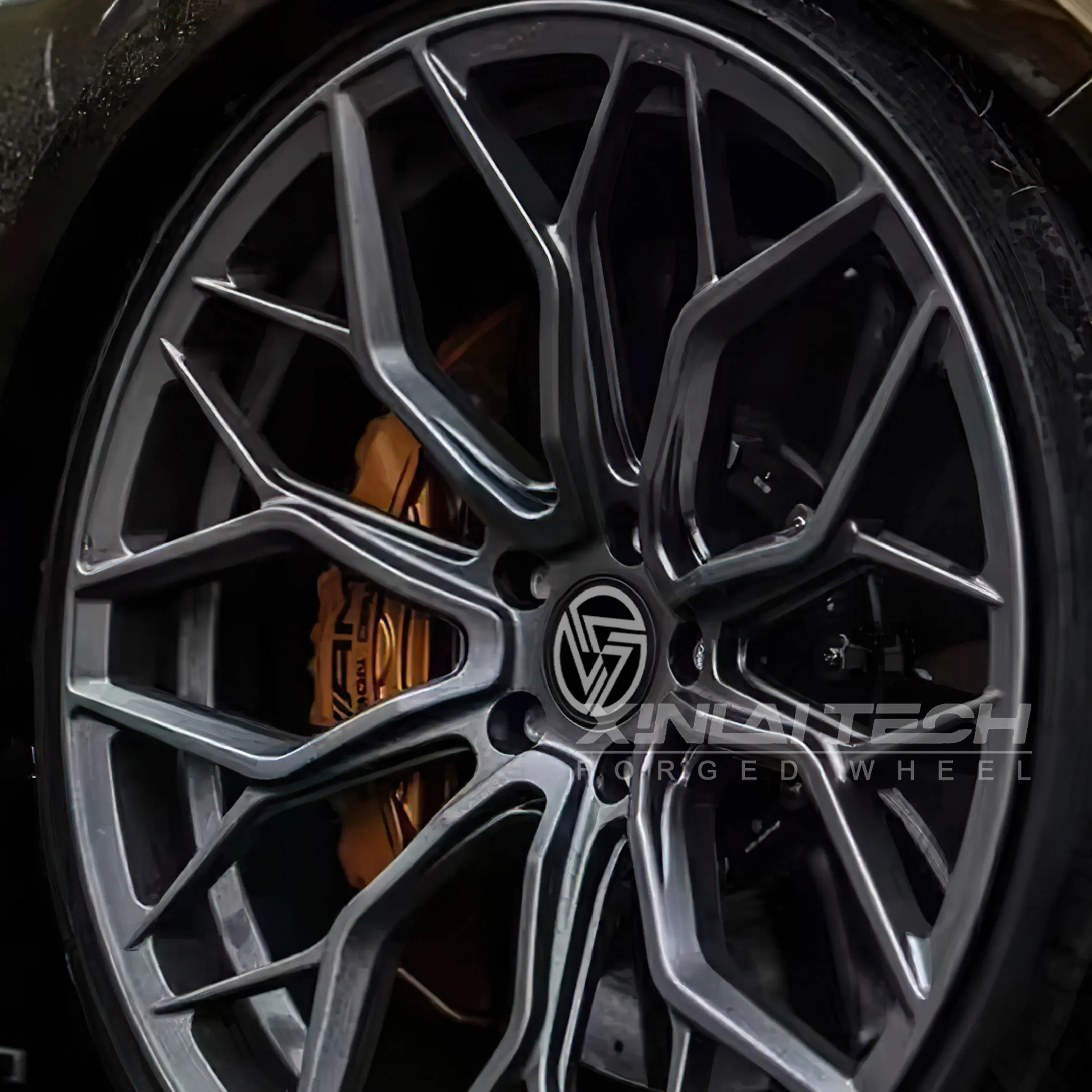 XL Deep Concave Custom Alloy Forged Wheels 17-24 Inch 5x112 5x114.3 5x127 Luxury Black Racing Car Rims for W205 C300 F30 E90 Q7 - Image 4