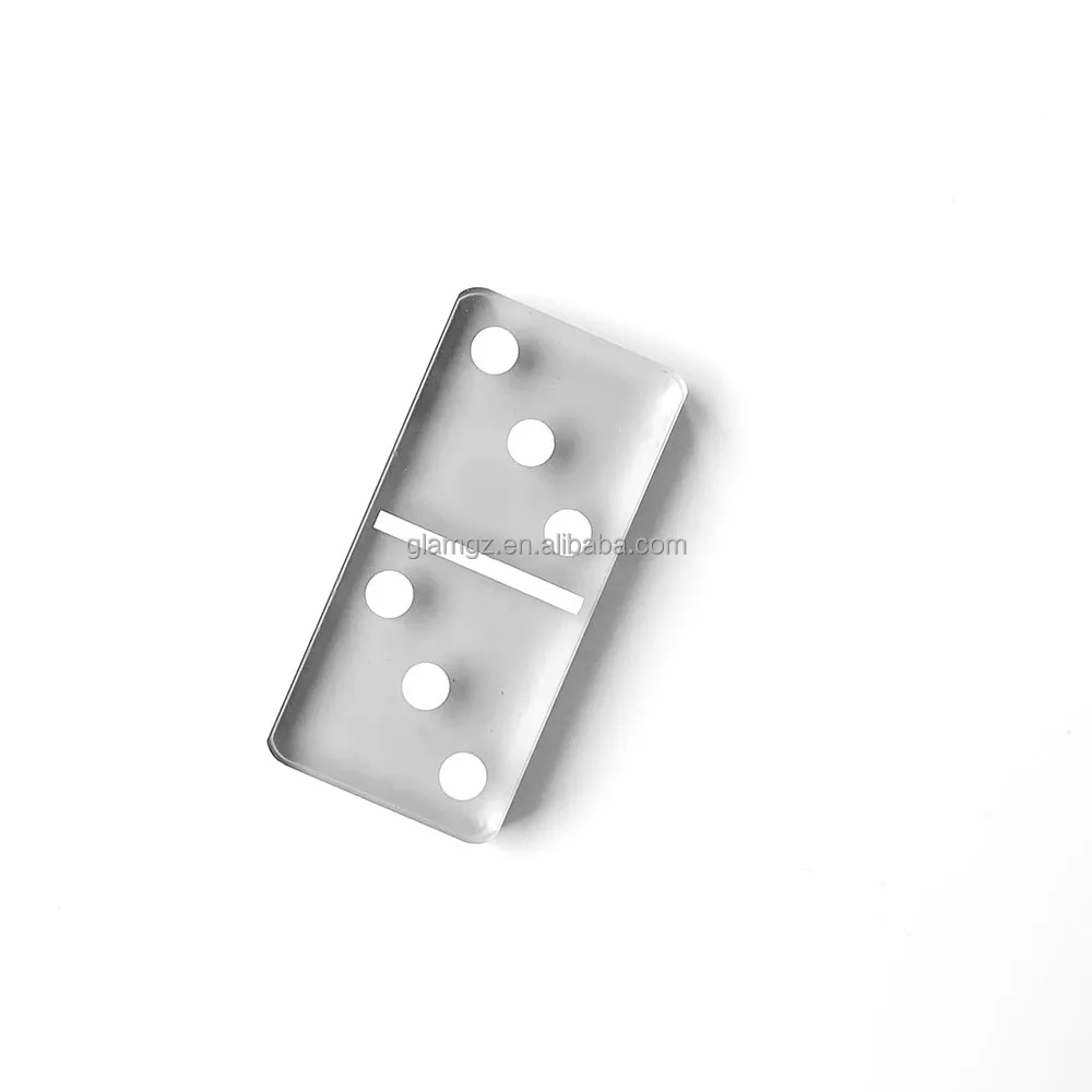 Regular Size of Acrylic Domino in clear Acrylic Box