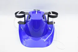 Шлем для пива на заказ, шляпа для пива, ковбойская соломенная шляпа для вечеринки, для питья без рук