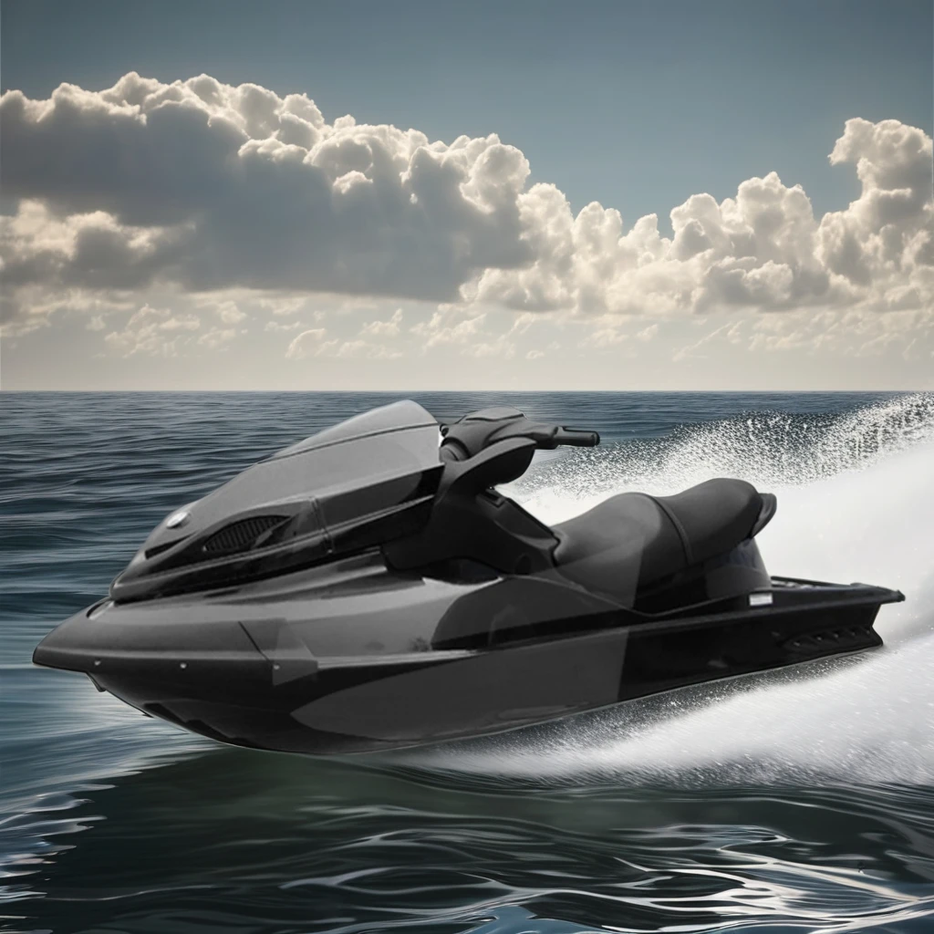 High-Speed 1500cc Jet Ski Specializing in Wave Jet Sports Water Scooter with 4 Stroke Engine Fiberglass Material