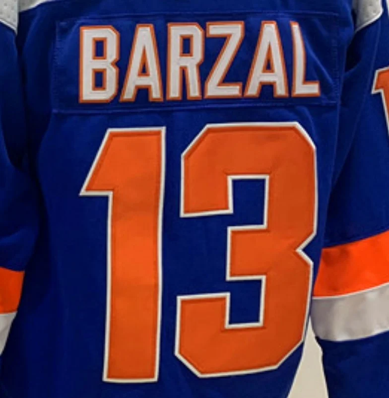 Mathew Barzal - New York Islanders - 2018-20 Adidas Alternate Jersey sz 46  (S)