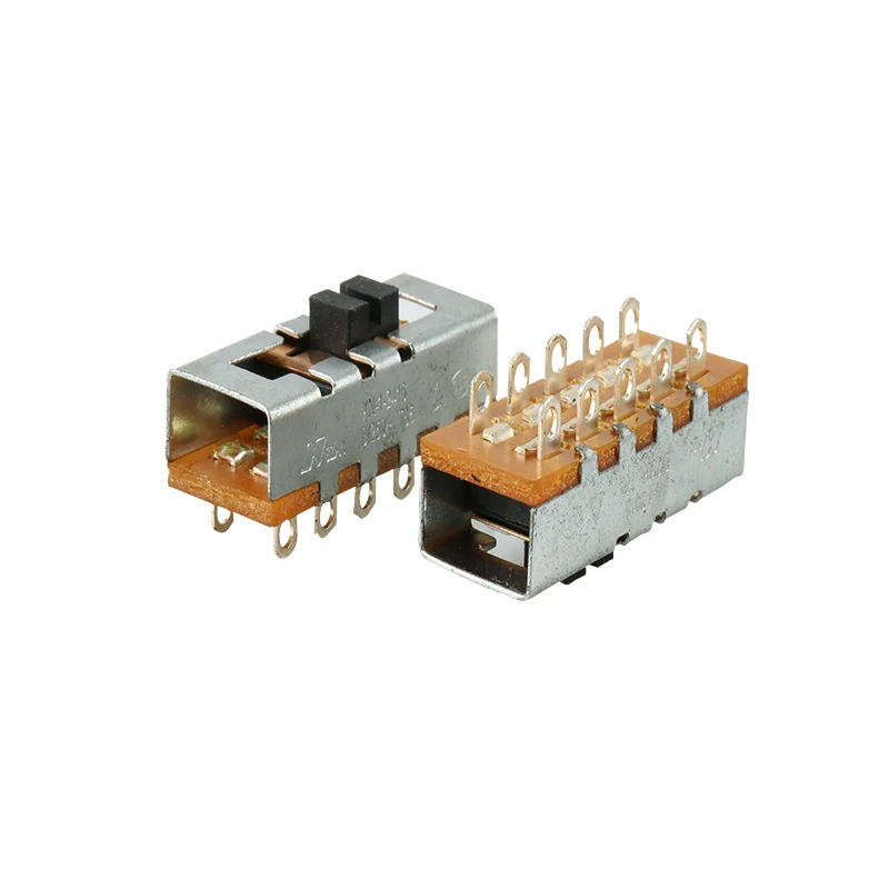 DPDT & SPDT Function Plunger Slide Switches High Performance Electrical Switch Product Category