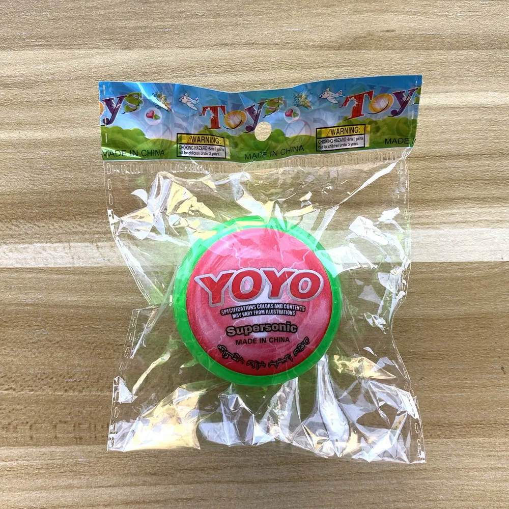 Производитель оптовая продажа дешевые классические пластиковые светящиеся подшипники чувствительный зеленый мини-йо шар мигающий светящийся светодиодный йо-йо игрушка