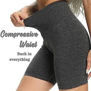 Cikini European American Summer New High Waist Hip-Lifting Breathable Spandex/Nylon Fitness Outer Wear Peach Hip Yoga Pants