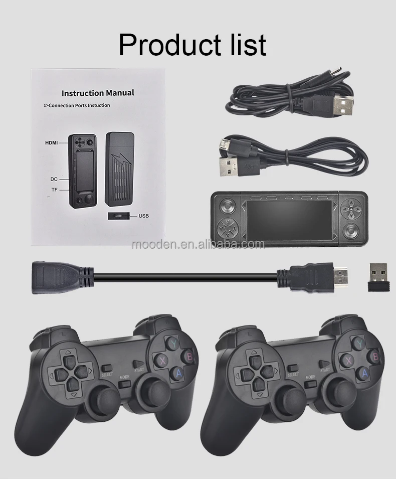 X9 Pro Retro 4k Game Stick Tv Hd Video Game Console Classic Gaming ...