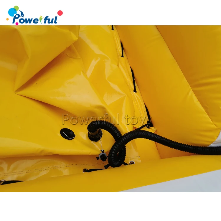 Bouncing Trapeze Inflatable Blob airbag for Trampoline Park