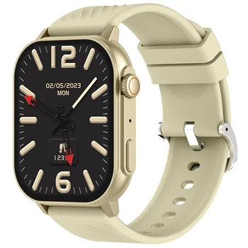 VALDUS AMOLED 2.04 Inch Colorful Screen PPG ECG IP67 Smart Watch 123 Sport Modes Heart Rate Blood Oxygen Blood Pressure ZL94