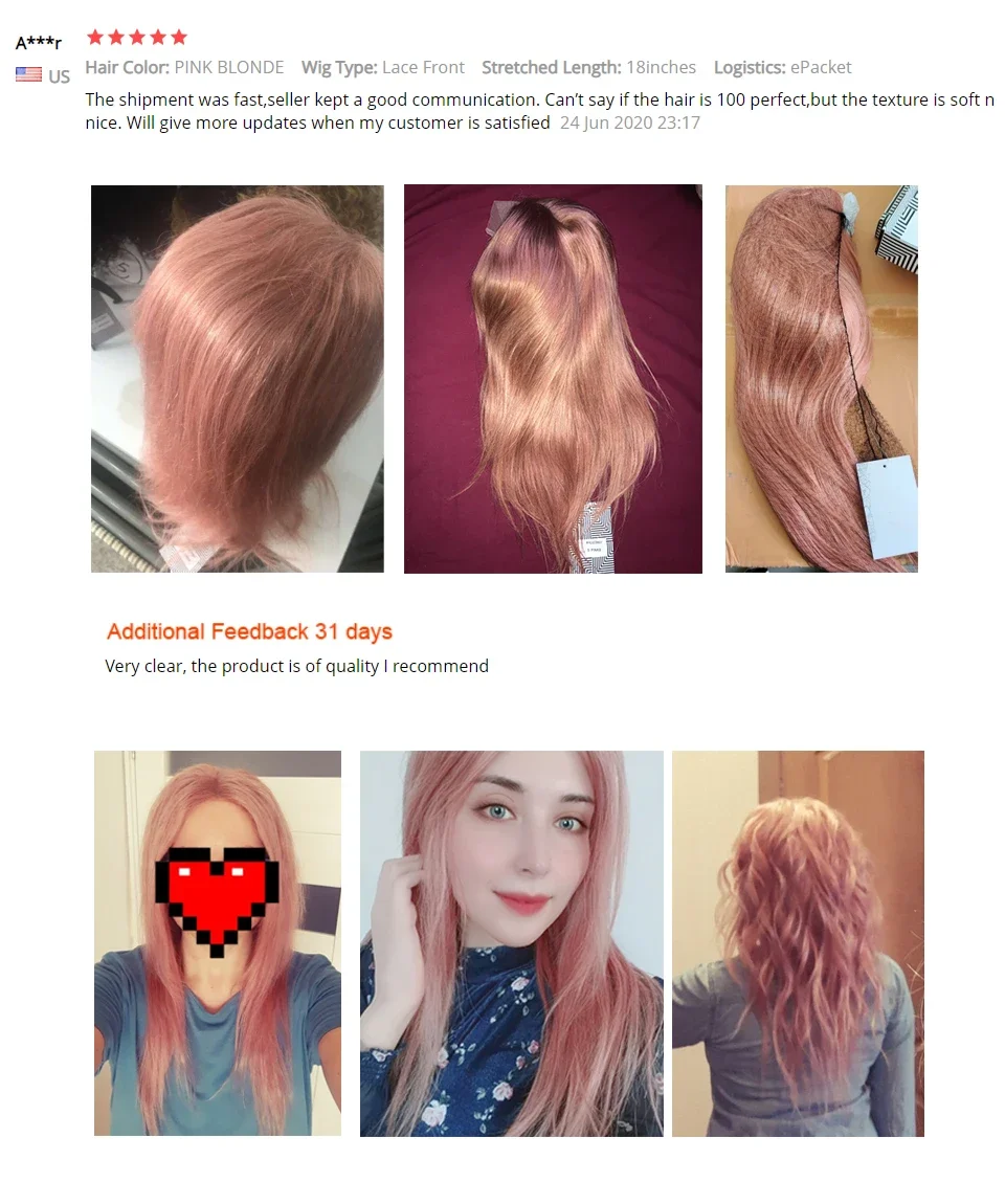 Glatte menschliche Haare blonde Lace Front Perücke gerade Bob Verschluss Gold brasilianische Highlight Cosplay Perücken_voghion.com