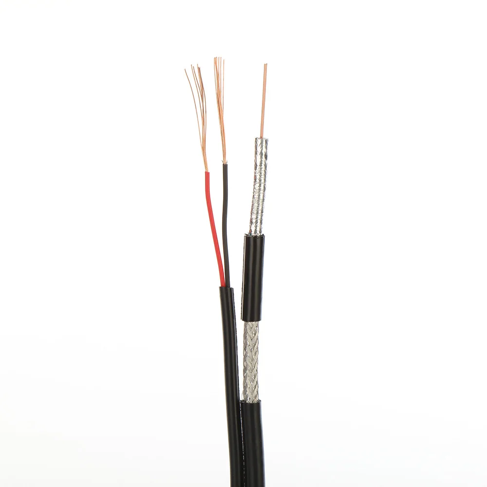 Custom Factory Price RG59 Solid PE Insulated Coaxial Cables for CCTV Cables Security Camera/antenna Coax Cable 305m