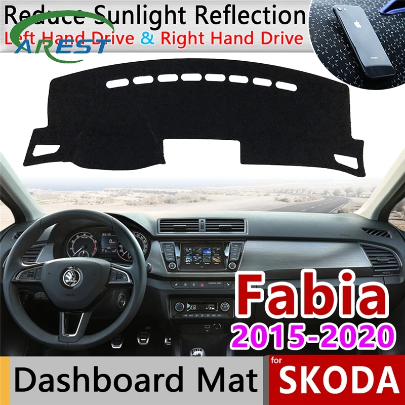 opnå newness ben Source for Skoda Fabia 3 NJ 2015 2016 2017 2018 2019 2020 MK3 Anti-Slip Mat  Dashboard Cover Pad Sunshade Dashmat Carpet Car Accessories on m.alibaba.com