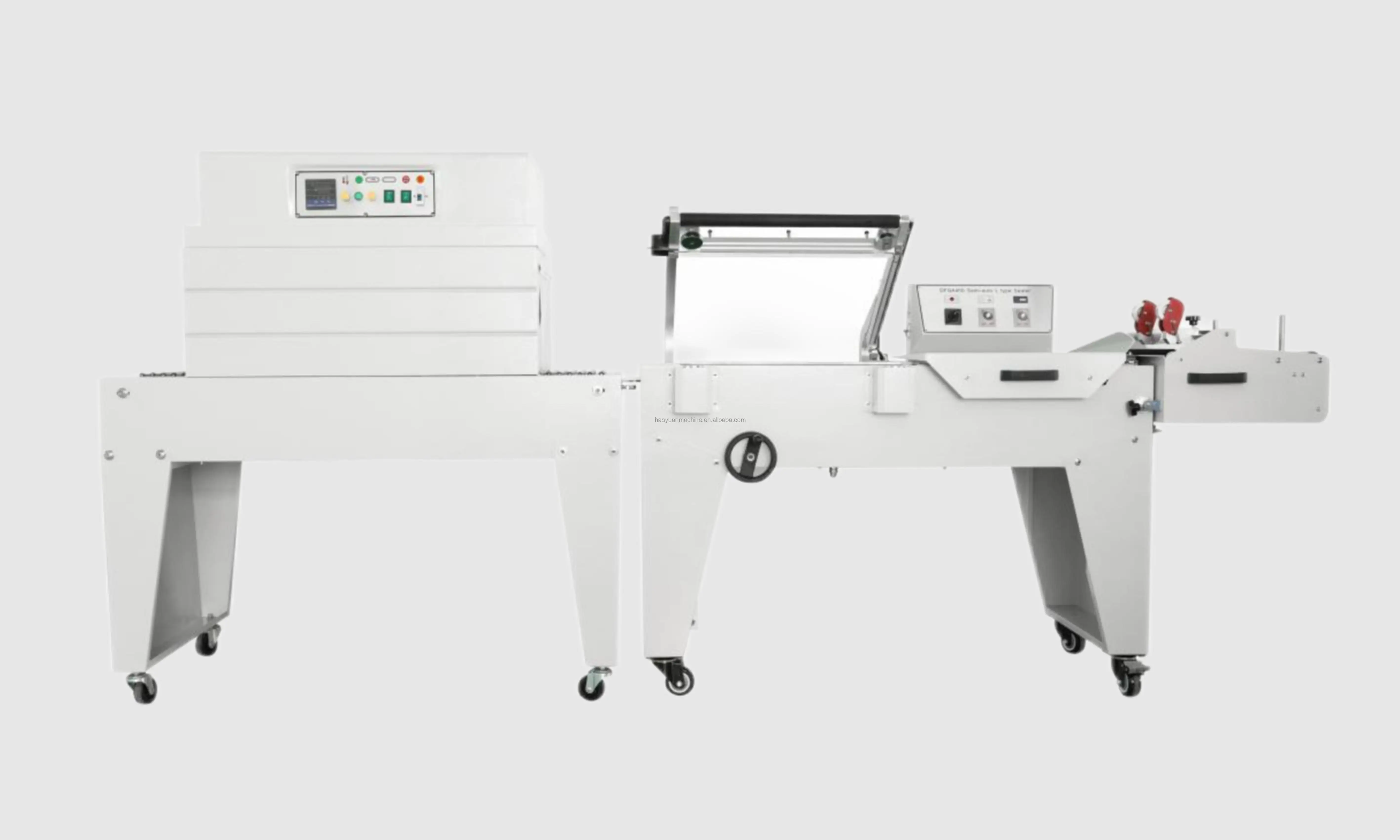 Plastic PE POF Film Auto Wrapper Shrink Wrap Packing Machine Automatic Heat Tunnel Packaging Shrink Wrapping Machine factory