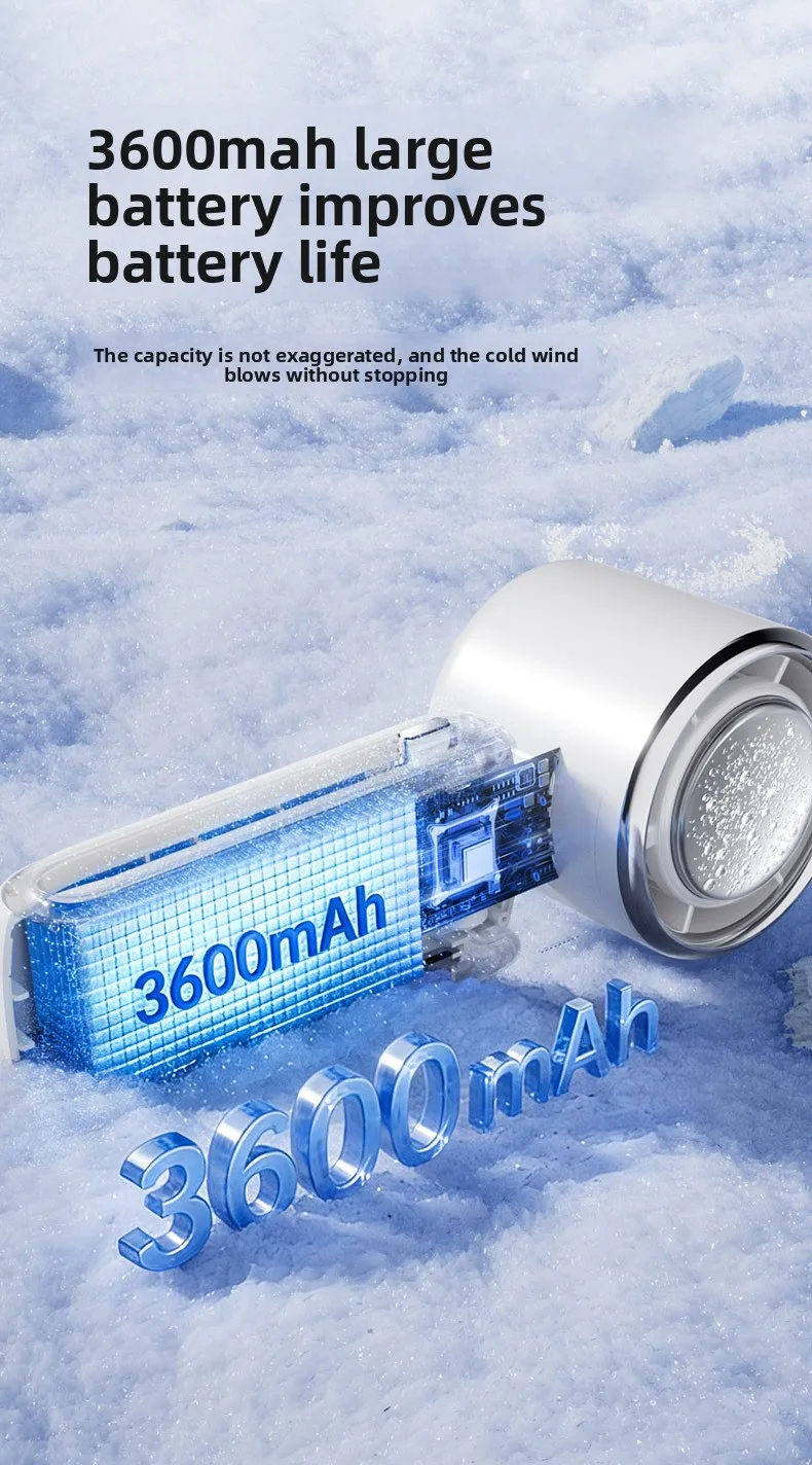 Size Turbine Handheld Fan, USB, Brushless - detail 30