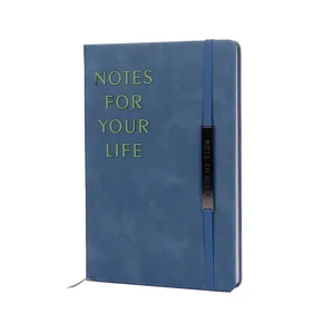 Wholesale Customized A5/A6 Hardcover Promotion Journal Loose-leaf Paper PU Leather Diary Notebook Daily Planner Daily Planner