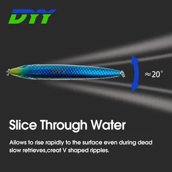 For Nobby's Long-Cast Submerged Pencil Luya Bait 90mm 19g Plastic Artificial Hard Bait Without Hooks for Freshwater Fish – Pencil – view 4