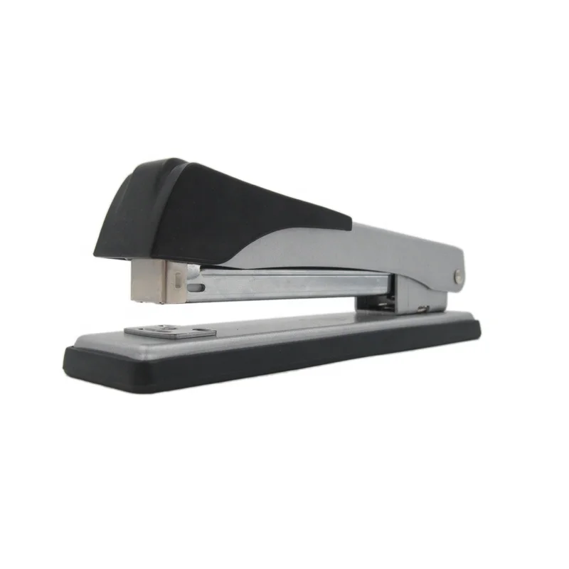 Высококачественный большой офисный степлер серого цвета классический