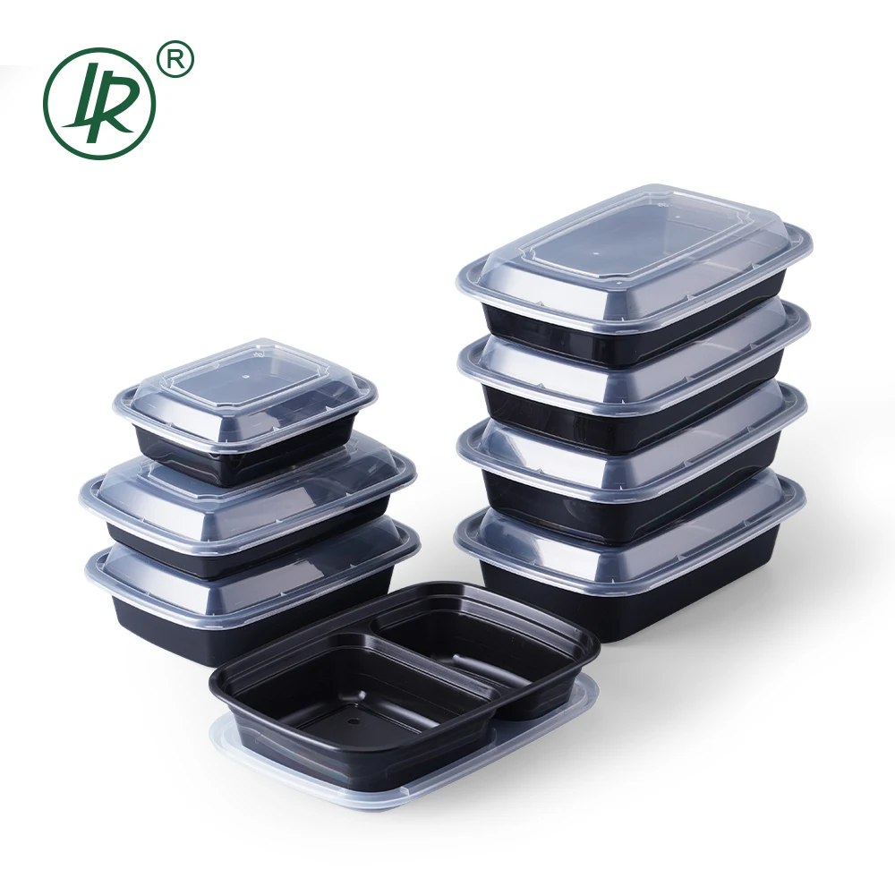 Buy 38oz Microwave Disposable Plastic Food Container To Go Food