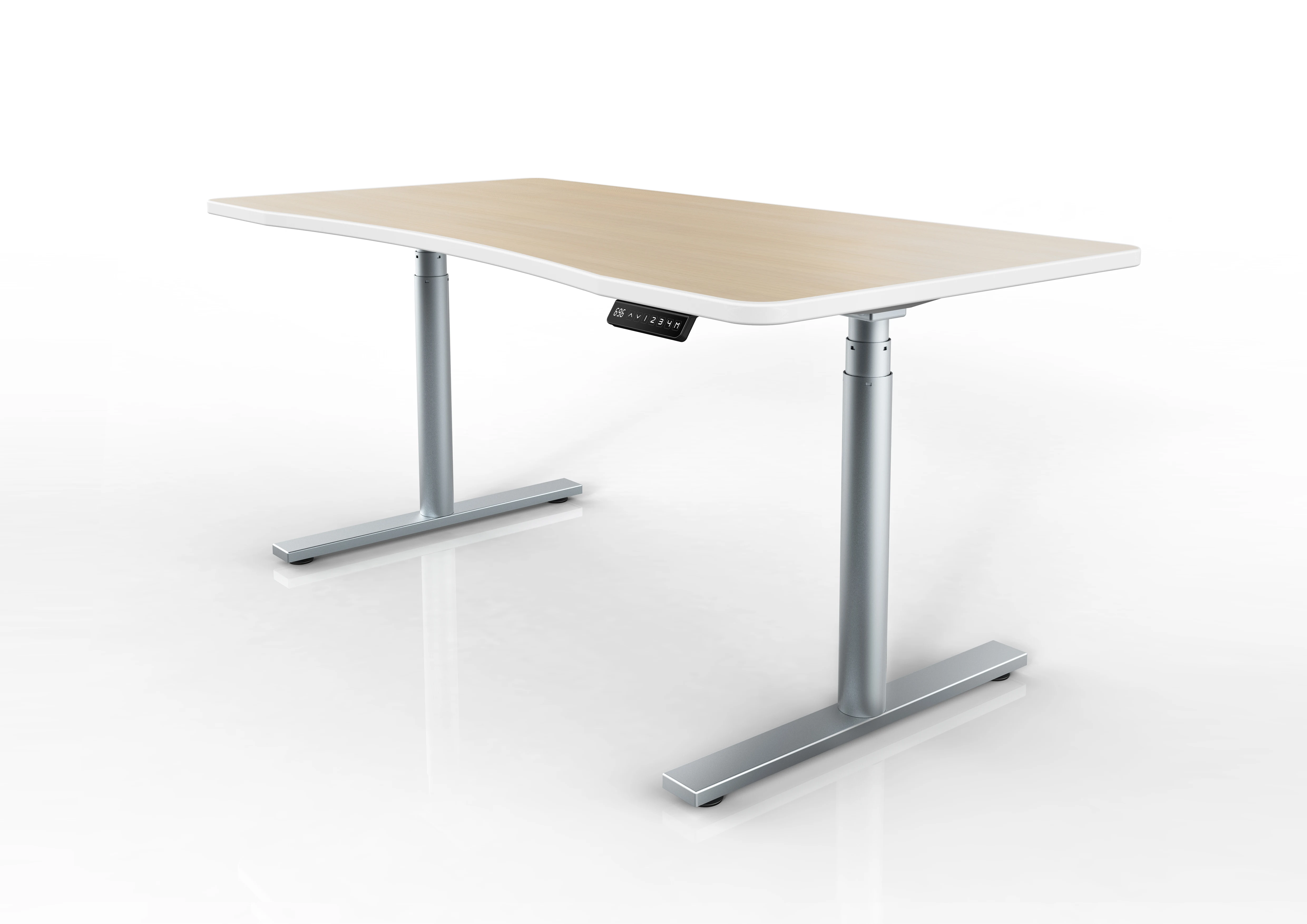 Jiecang Office Cubicles Lifting Table Standing Desk Electric Table With