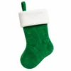 Peluche courte menthe