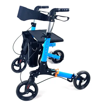 JSA351  Portable folding  rollater and Best price Rollater walker for disabled elderly adults walker and rollator