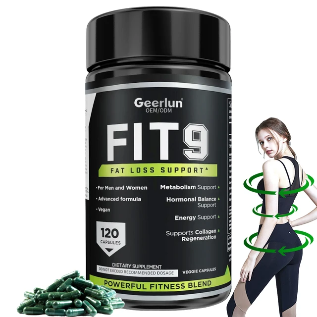 OEM Private Label Collagen Pills Keto Fit 9 Fat Loss Supplements Support Slimming Capsules for Body Slim