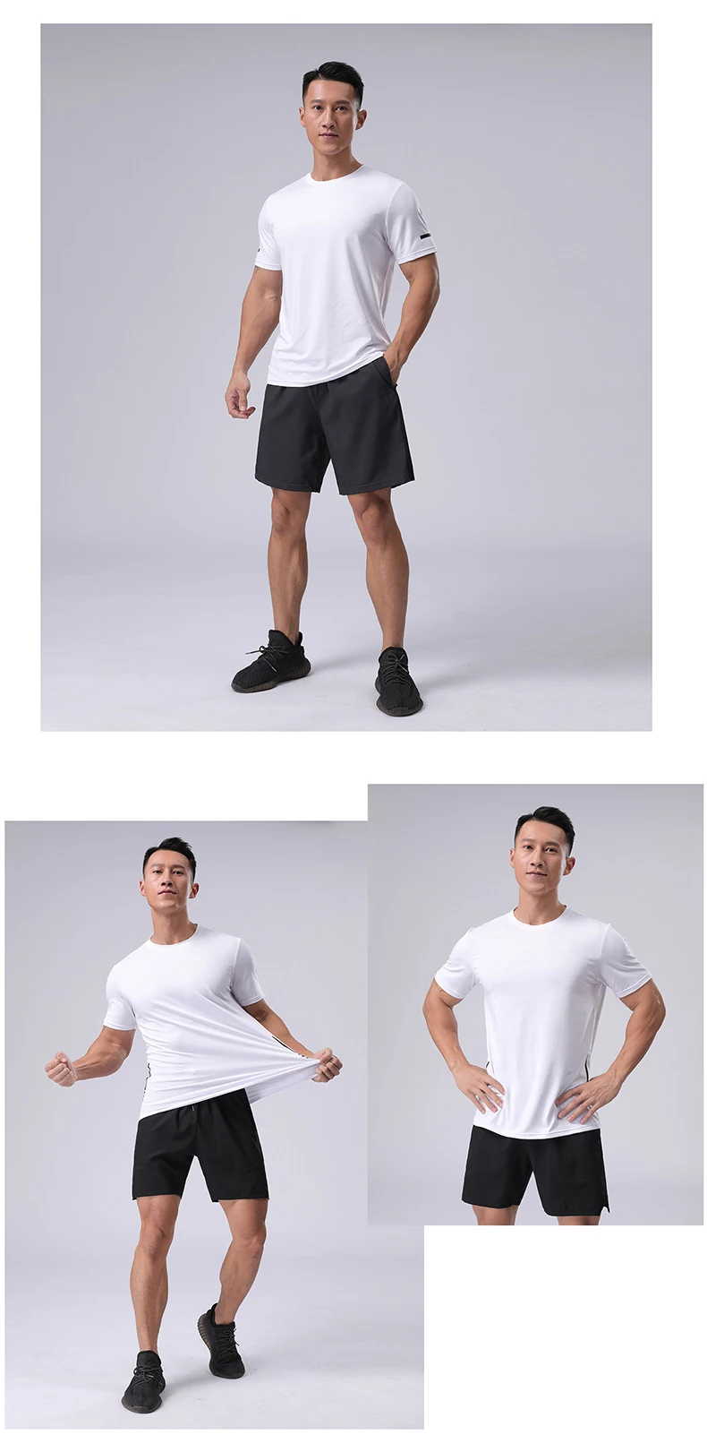 Hot Sale Quick Dry Short Sleeve Fitness Workout T Shirt Sports Casual
