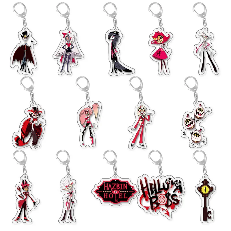 Hazbin Hotel Keychains - Collectible Anime Accessories
