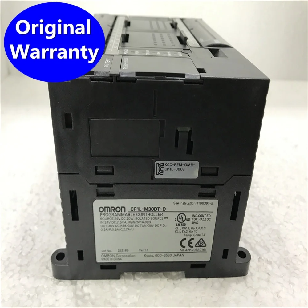 CP1L-M30DR-A PLC Industriële Regeltechniek Programmering Gebruikt en Nieuwe Toestand