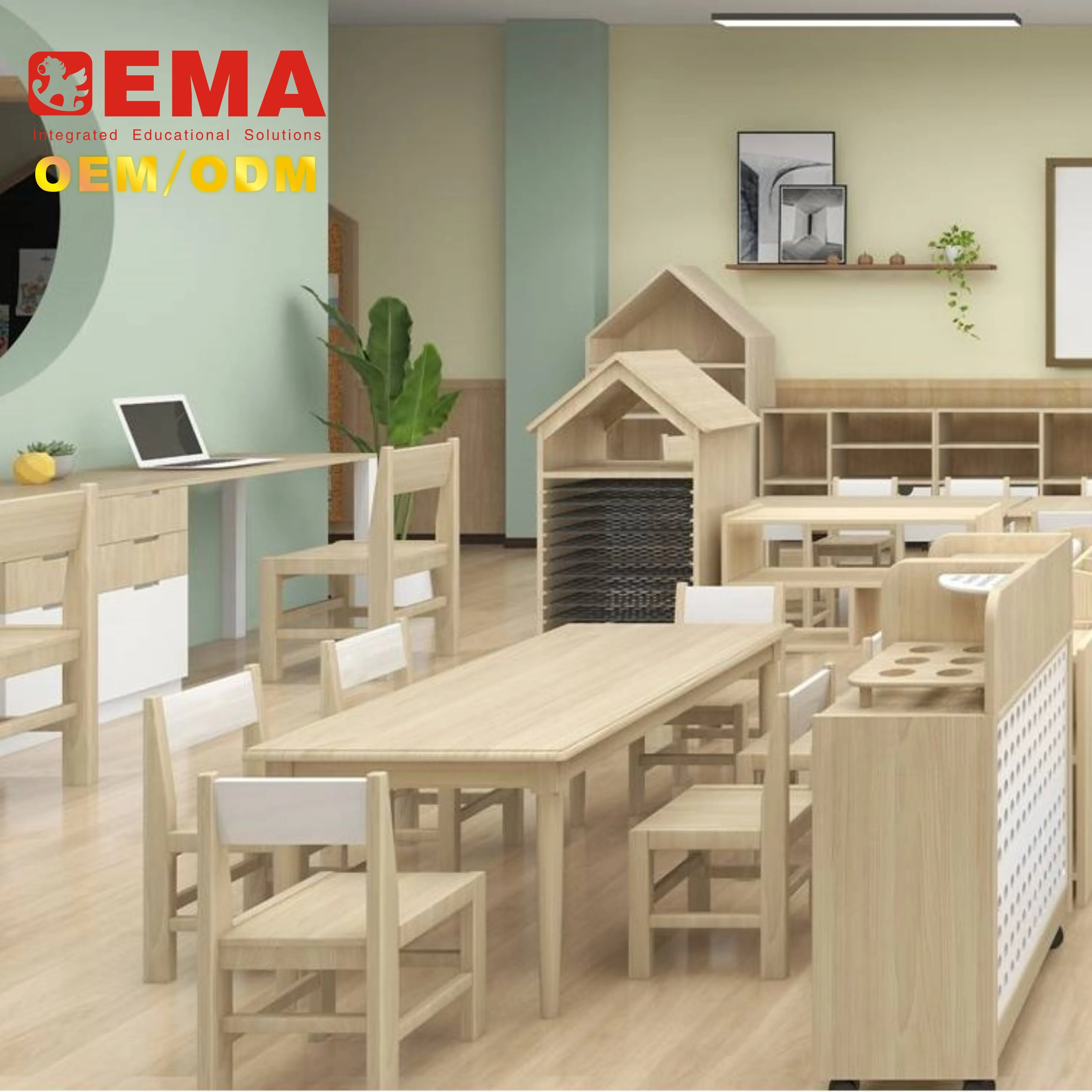 Ema Montessori Preschool Furniture - Kindergarten Essentials