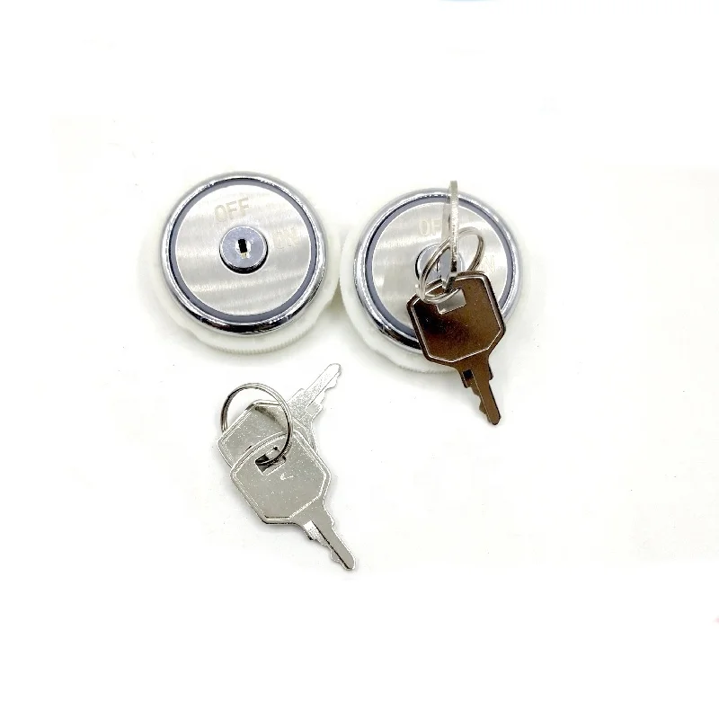 Elevator Power Lock Switch/call Panel  with Key/ Lift Parts ON/OFF Thin Type 37MM/AN313B