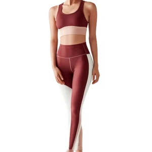 Plus Size Women's 2Piece Yoga Set HighWaisted Tummy Control Seamless Leggings&Sports Bra Summer Breathable Gym Pilates Leisure