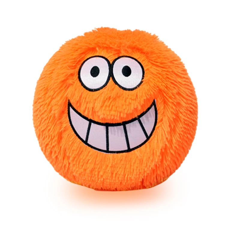 Custom Inflatables Beach Bouncing Ball Plush Toy Children Soft Stuffed Fabric Toy Balls
