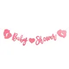 Pink Baby Shower Banner