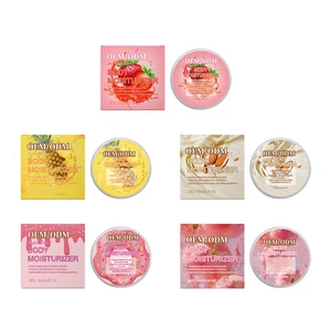 High Quality 100g Body Cream/Lotion Moisturizing Lightening Brightening Whitening Anti-Dandruff Strawberry Donut Fragrance