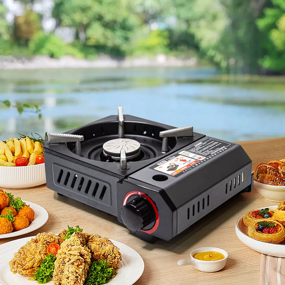 Outdoor Hunting Cooking Safe Windproof Canister Stove Gas Stove