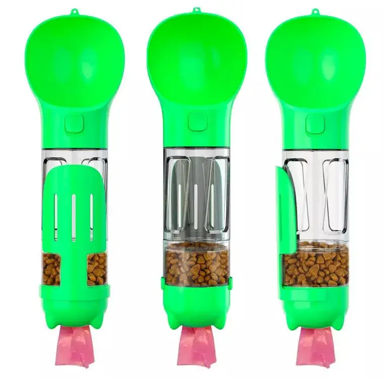 Заводские товары для домашних животных портативная многофункциональная переработанная бутылка воды и еды щенков пластиковая 3 в 1 устойчивая маска аксессуары