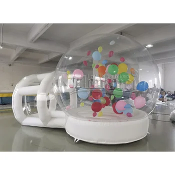 Zhenmei Hot Sale Inflatable Bubble Bounce House Balloon Flying kids Jump House for Party